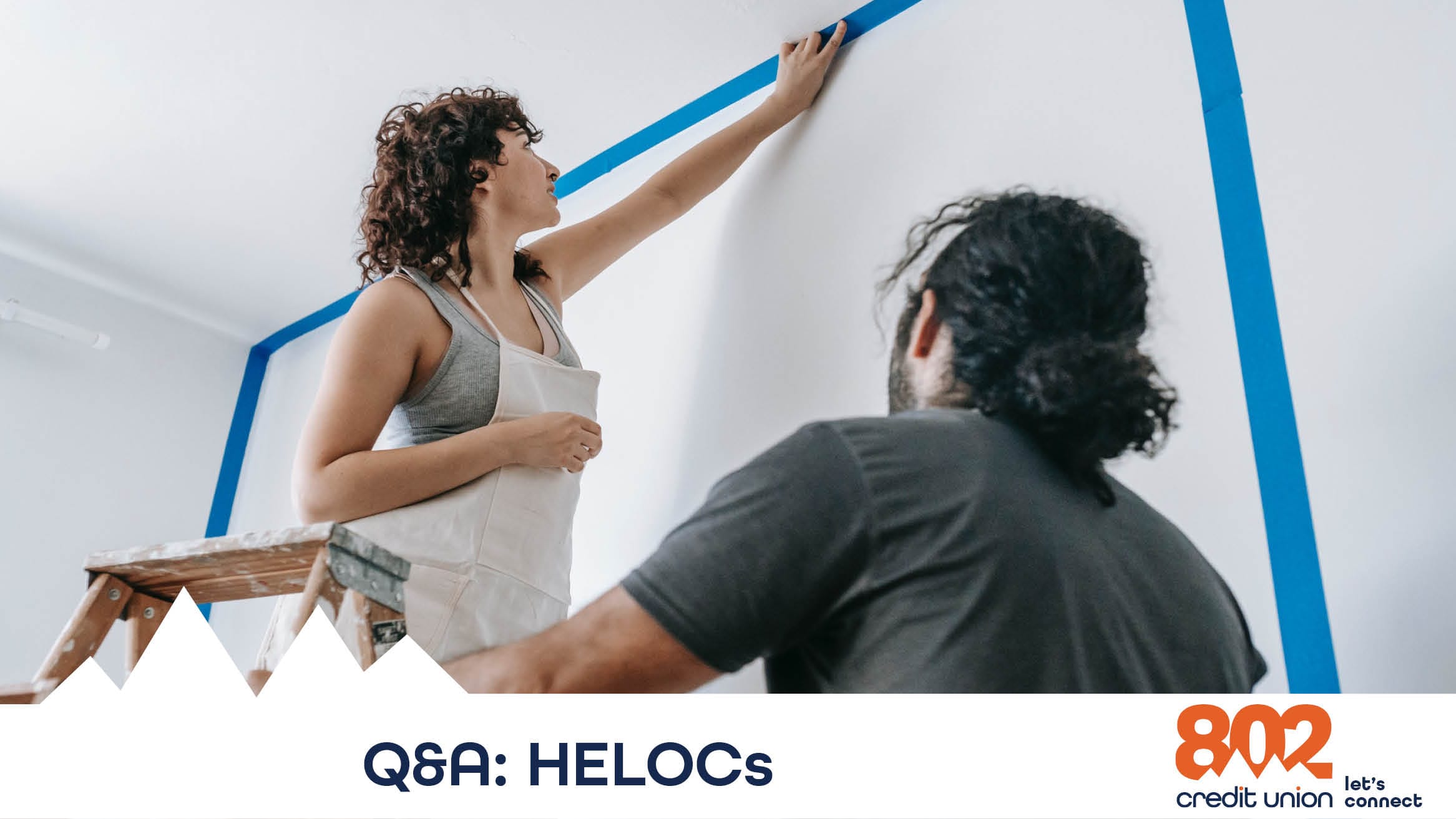 Image of man and woman painting