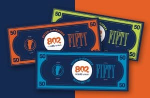 Fake money as coupons