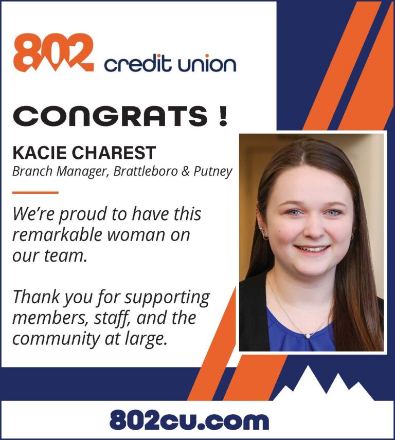 Congratulations, Kacie Charest